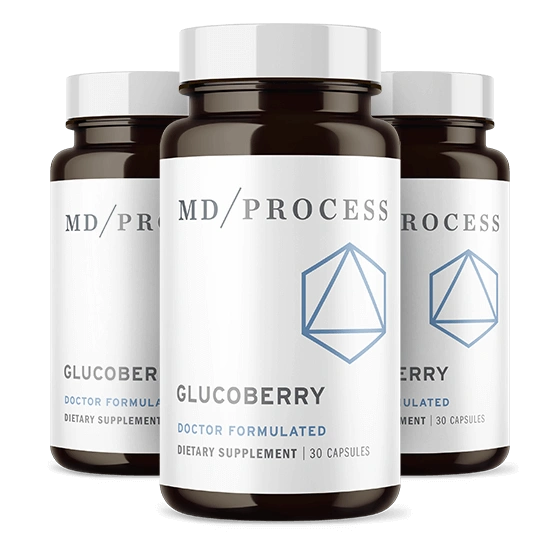 GlucoBerry 3 bottle